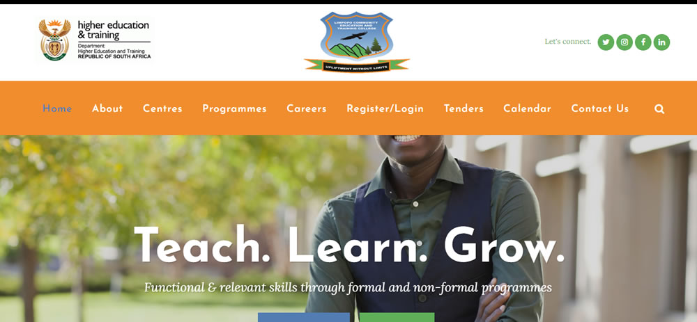 Limpopo Community Education & Training College, training college web designer, web design company for training college