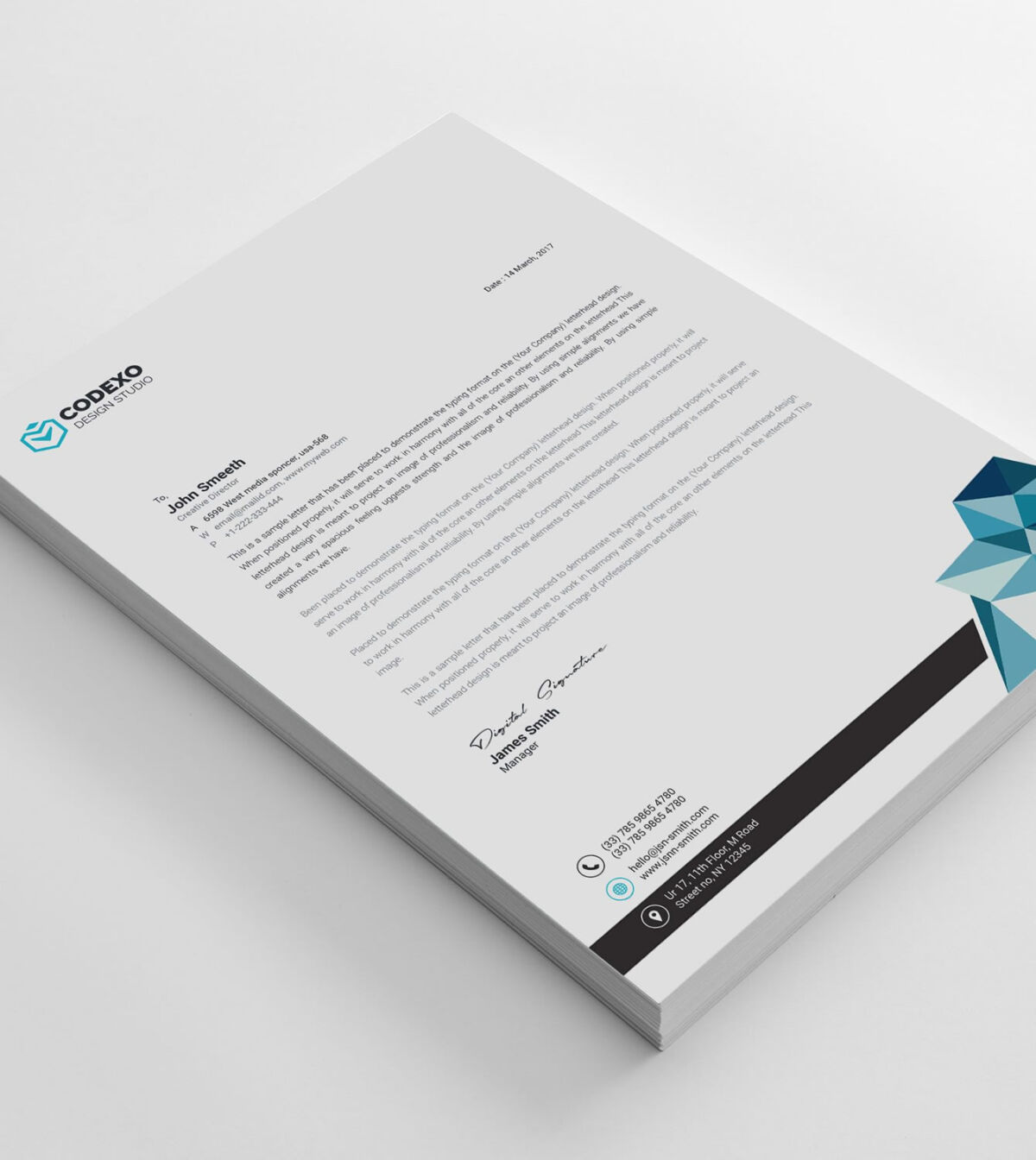 Letterhead Designers, Electronic Letterhead Design, Company Letterhead ...