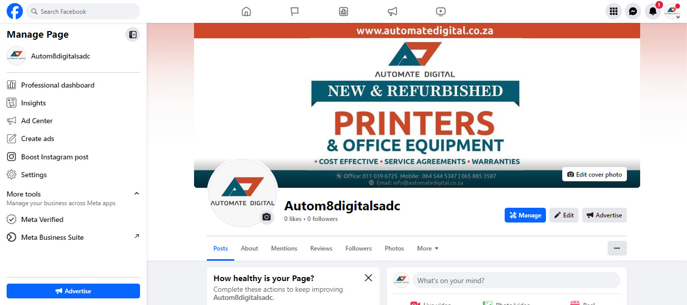 Automate Digital SADC, social media management, social media managers, facebook management, near me, johannesburg, pretoria, cape town, south africa