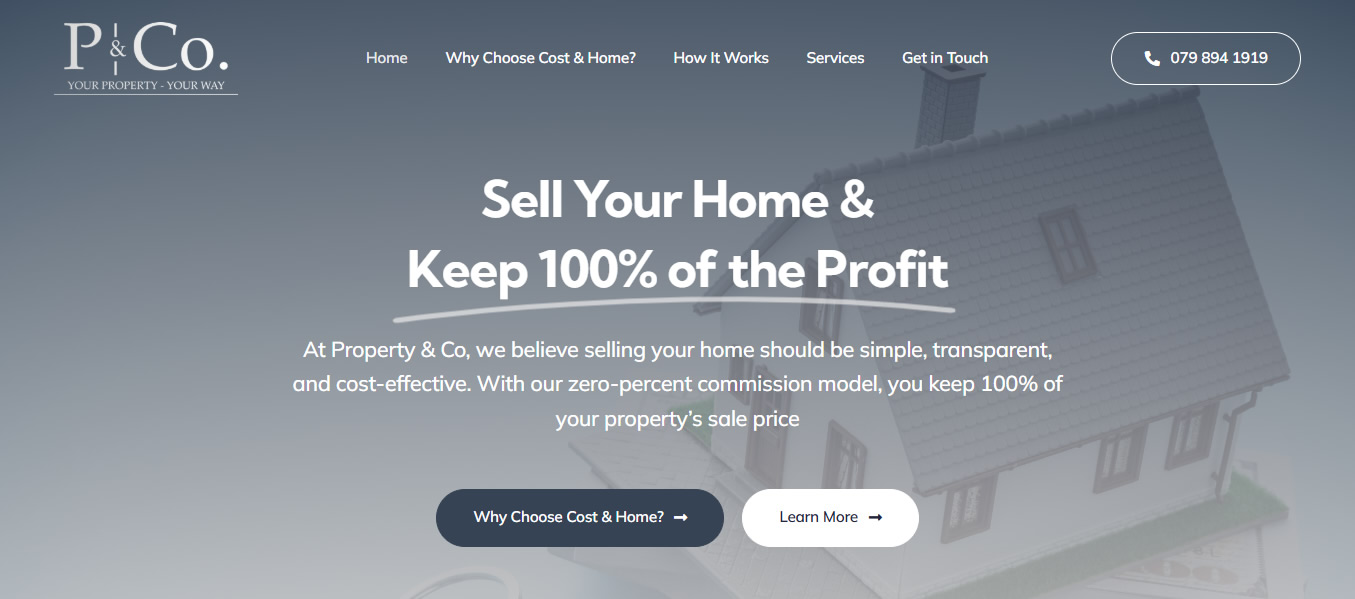 Property Selling Assistance Web Designers